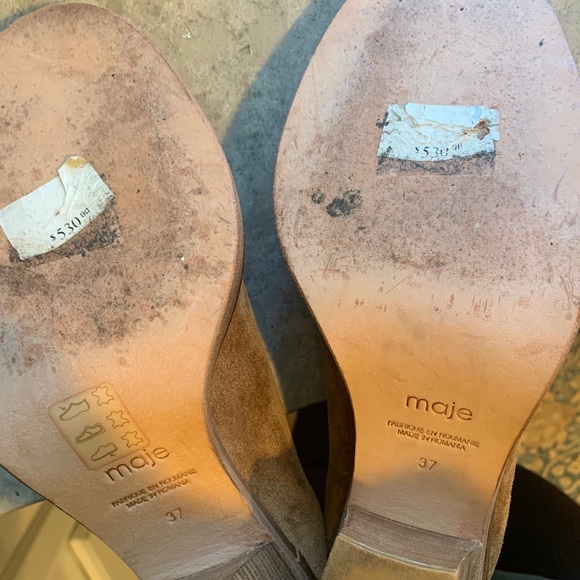 Maje suede booties - Picture 5 of 5